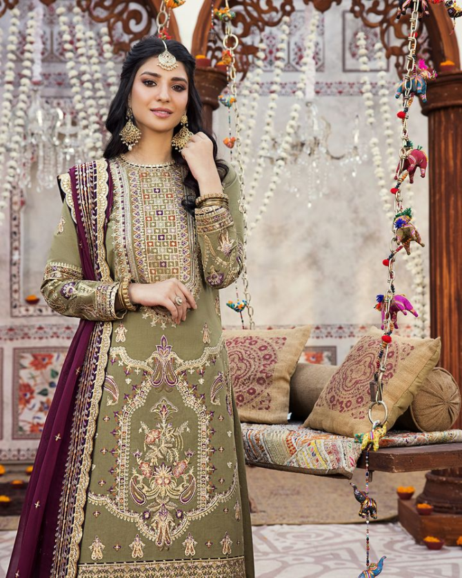 Asim Jofa Luxuxy Chiffon Dress